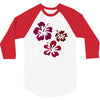 flowers 3/4 Sleeve Shirt