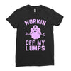 vintage dg506 workin off my lumps best trending Ladies Fitted T-Shirt