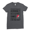 scrooge Ladies Fitted T-Shirt