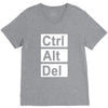 control alt delete V-Neck Tee