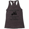 motorbike i don't snore biker's biker Racerback Tank