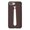 skinny white tie iPhone 8 Plus