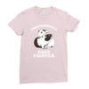 professional cage fighter Ladies Fitted T-Shirt