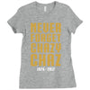 Never Forget Chazy Chaz Ladies Fitted T-Shirt
