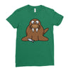 cokelat animal Ladies Fitted T-Shirt