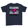 Reading Yoga Wine Balance Youth Tee