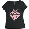 king diamond Women's Triblend Scoop T-shirt