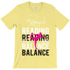 Reading Yoga Wine Balance T-Shirt