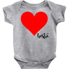 Besties Heart Family Matching Baby Bodysuit