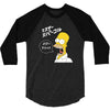 Homer Simpson 3/4 Sleeve Shirt