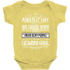 And 8th Day God Look Down So God Made A Gemini Girl Baby Onesie