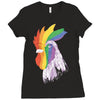 rooster pride Ladies Fitted T-Shirt