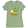 summer beach Ladies Fitted T-Shirt