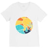 beach vibes V-Neck Tee