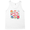 learn from the flowers Tank Top