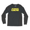 schmoes know Long Sleeve Shirts