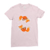 space fox Ladies Fitted T-Shirt