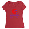 stylish retro hawaiian airlines Women's Triblend Scoop T-shirt
