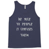 be nice to people girls Tank Top