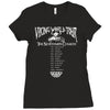 viking world tour funny Ladies Fitted T-Shirt