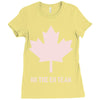 canada eh team Ladies Fitted T-Shirt