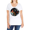daft yin yang Ladies Curvy T-Shirt