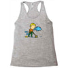 part time job   aquarium Racerback Tank