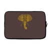 tribal print elephant geometric gold animals cool Laptop sleeve