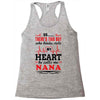 There's This Boy Who Stole My Heart He Calls Me Nana Racerback Tank