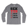 Sex Yes Please Long Sleeve Shirts