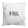 beach service Throw Pillow
