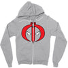 queso cobra Zipper Hoodie