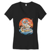 japanese world Women's V-Neck T-Shirt