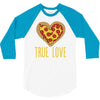 true love heart 3/4 Sleeve Shirt