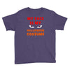 my face is my halloween Youth Tee