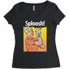 sploosh Women's Triblend Scoop T-shirt