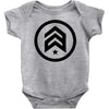 analog black new logo Baby Bodysuit
