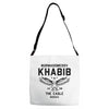 khabib the eagle Adjustable Strap Totes