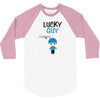 Lucky Guy (Lucky Girl - Lucky Guy Couples Design) 3/4 Sleeve Shirt