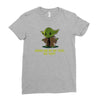 size matters not Ladies Fitted T-Shirt