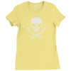 rock skull Ladies Fitted T-Shirt