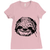 ask me why i'm lazy sloth! Ladies Fitted T-Shirt