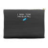 i wish i took the blue pill Accessory Pouches