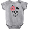 day of dead sugar skull Baby Bodysuit