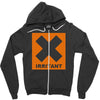 irritant mens Zipper Hoodie