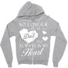 no longer at my side but always in my Zipper Hoodie