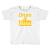 drum n bass birthday music Toddler T-shirt