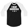 i beat anorexia 3/4 Sleeve Shirt