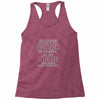 nurse knows whats going on Racerback Tank