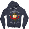 always follow your dreams Zipper Hoodie
